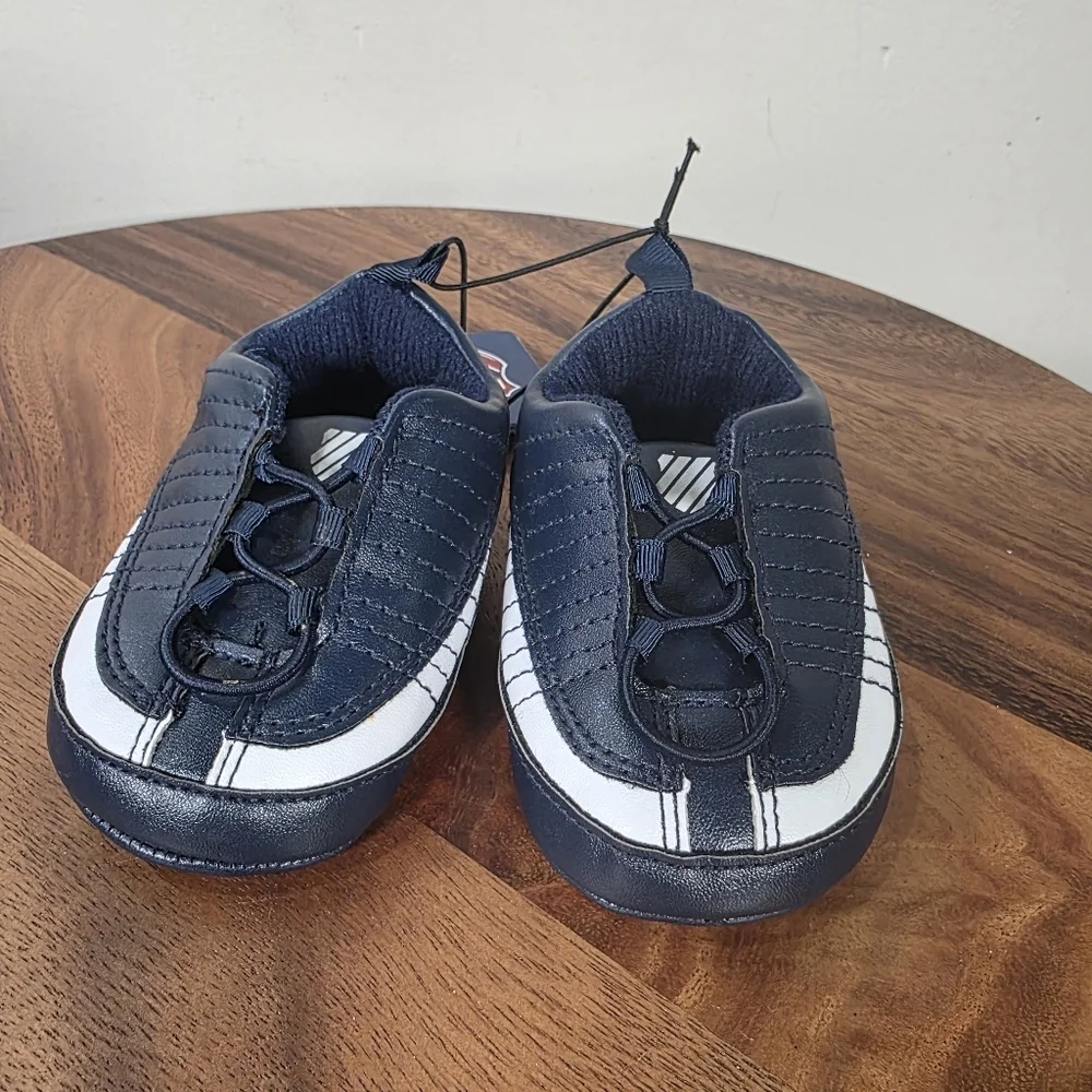 NEW K-Swiss Kids Shoes Size 3 6-9 months Blue